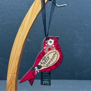 Kelly Rae Roberts Double Sided Bird Ornament “hello Possibility” Hello Gratitude